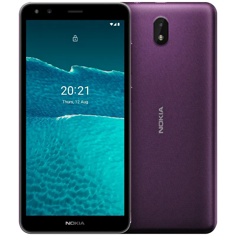 Smartphone NOKIA C1 2E Purple 1Go 16Go