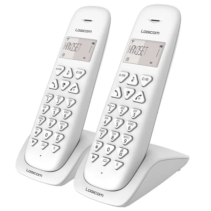 Téléphone Sans Fil LOGICOM VEGA 250 Duo Blanc
