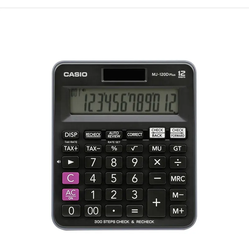 Calculatrice de bureau CASIO MJ-120D Plus-BK