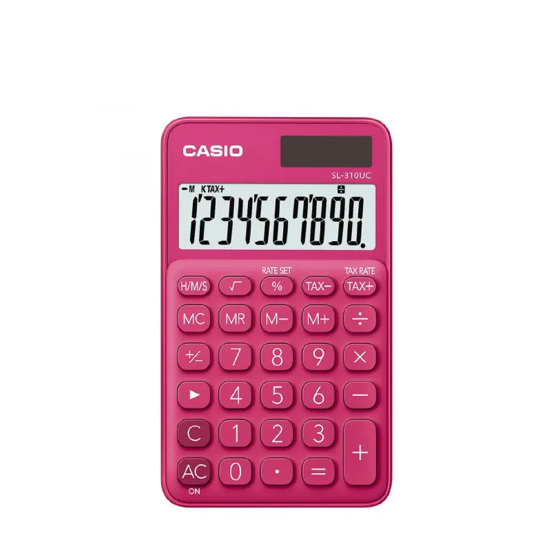 Calculatrice de bureau CASIO SL-310UC-RD