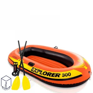 Bateau gonflable avec accessoires Intex Explorer 300 #58332NP