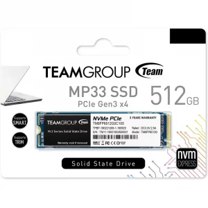 DISQUE DUR INTERNE TEAM GROUP MP33 512G SSD M.2 NVME (TM8FP6512G0C101)
