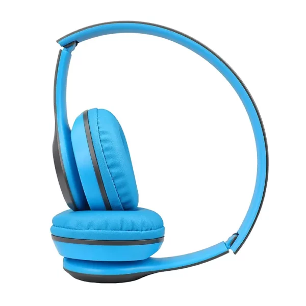 Casque Bluetooth Sans Fil P47 Bleu