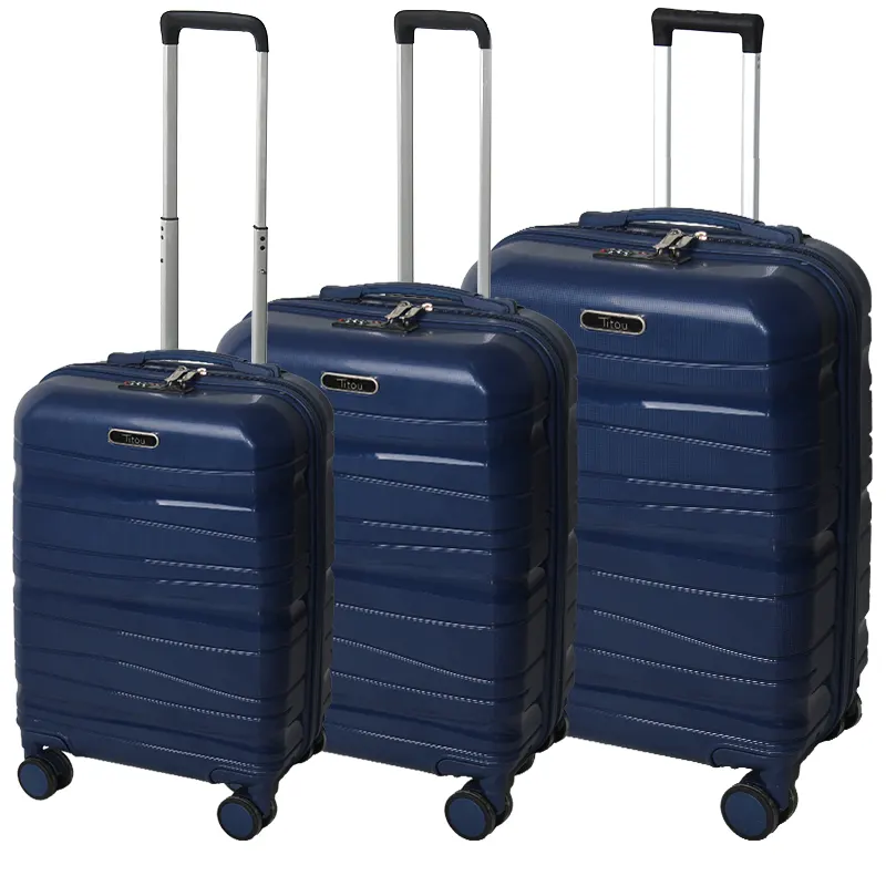 Set de trois valises - Titou - Bleu chwingum