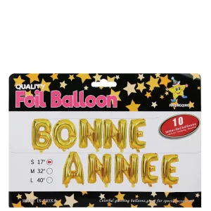 Ballon lettre gonflable BONNE ANNEE