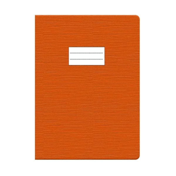 Protège cahier GM lino orange