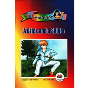 A brick and a spider