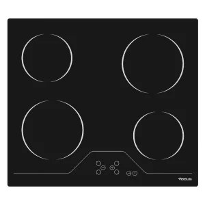 Plaques de cuisson FOCUS 60cm Vitro Céramique Noir (F.816X)