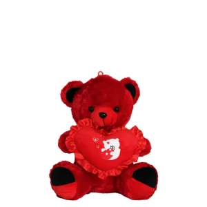Peluche ours rouge 50 cm