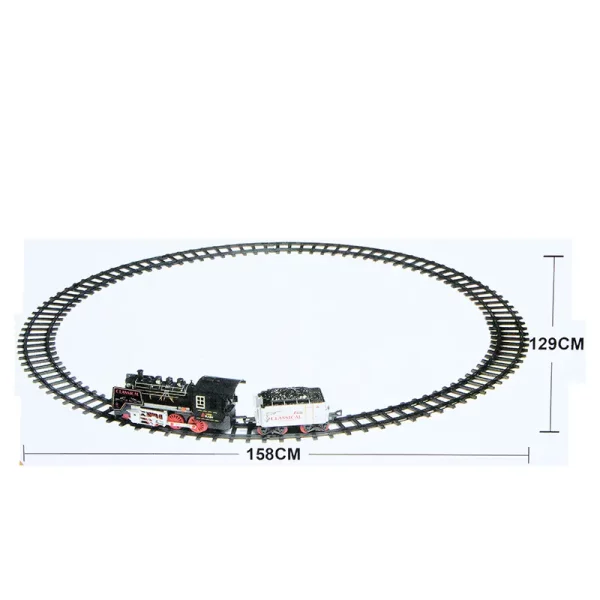 Train classique lumineux et musical SP1868 avec circuit