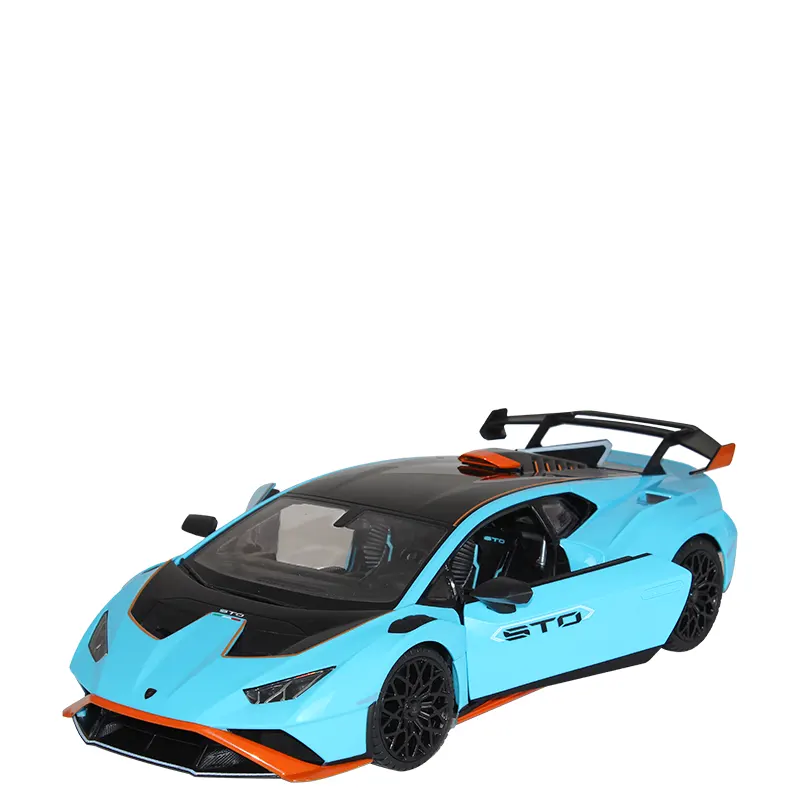 Voiture télécommandée Lamborghini Huracan STO RC bleu • Voitures  Télécommandées