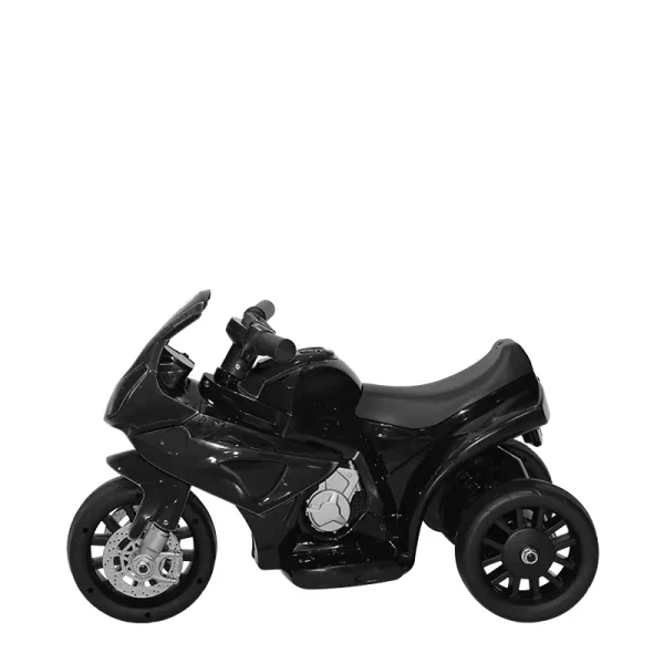 Moto électrique noir 3 roues