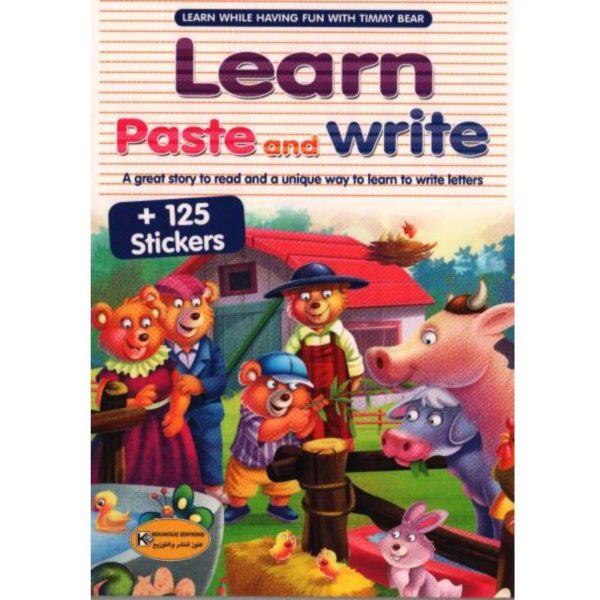 Learn paste and write Timmy Bear