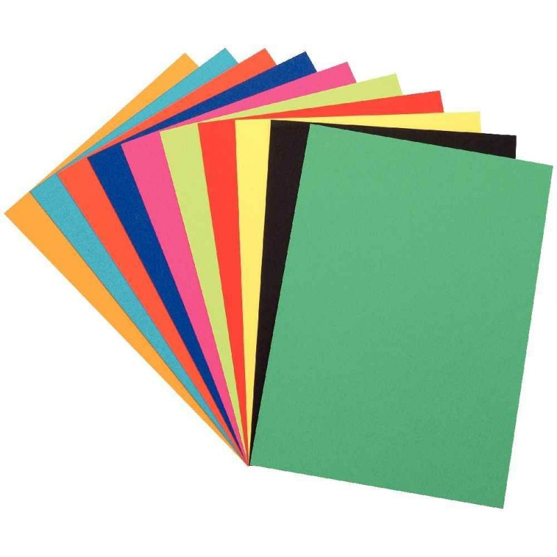 Papier canson Couleur A4 10F YICHEN SYNOTEC