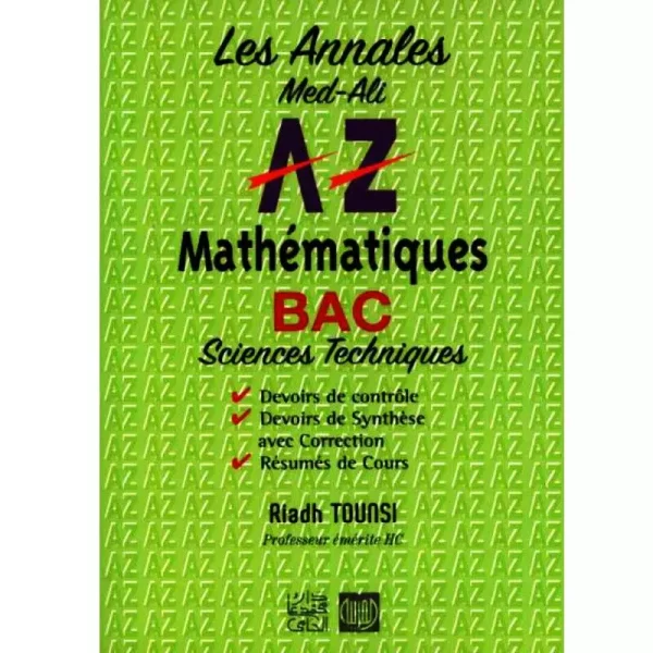 Les Annales mathématiques 4éme techniques Livres-Synotec