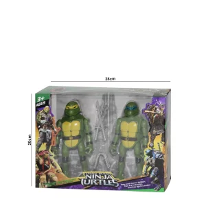 Coffret de 2 tortues ninja avec projecteur