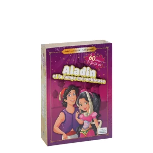 Puzzle de 60 pcs avec conte Aladin et la lampe merveilleuse en français Yamama