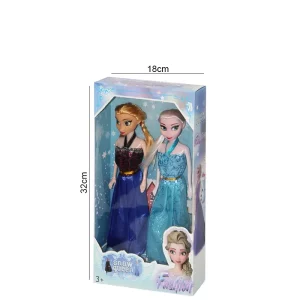 Coffret de 2 Poupées Frozen et Elsa