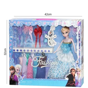 Coffret de poupée Frozen avec 16 accessoires