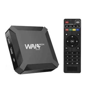 Box Android WAKA UHD 4K WB400 + 24 Mois WAKA IPTV