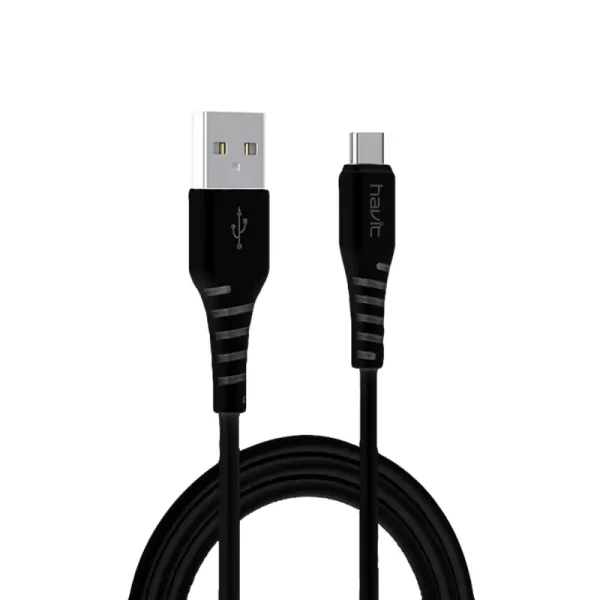 Chargeur HAVIT 2 USB Type-C 2.1A Black (ST902)