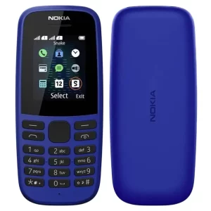 Téléphone Portable NOKIA 105 Bleu (TA-14116 DS)