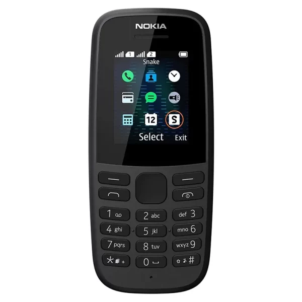 Téléphone Portable NOKIA 105 Charcoal (TA-14116 DS)