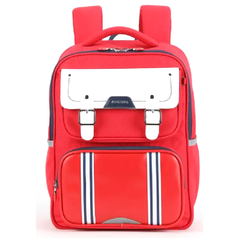 Cartable Rouge Cartable scolaire Ref-0149 Rouge - SYNOTEC