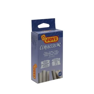 Boîte de 10 craies blanches Jovi Classcolor