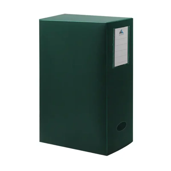 Boîte de classement personnalisable Dos 6cm OFFICEPLAST vert