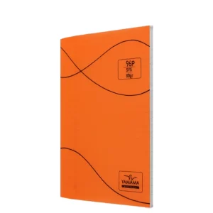 Cahier piqûre GM 96p seyès Yamama orange