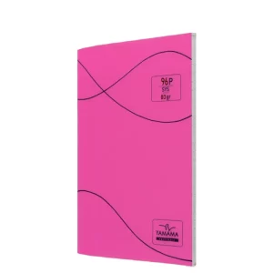 Cahier piqûre GM 96p seyès Yamama rose