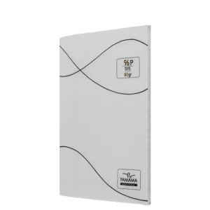 Cahier piqûre GM 96p seyès Yamama transparent