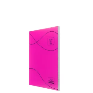 Cahier piqûre PM 192p seyès Yamama rose