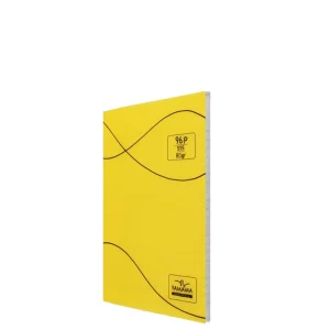 Cahier piqûre PM 96p seyès Yamama jaune