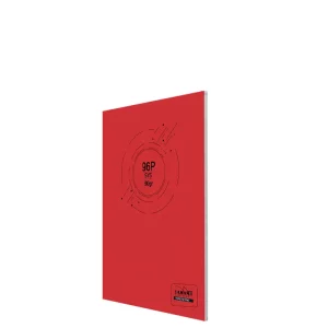 Cahier piqûre PM 96p seyès Yamama rouge