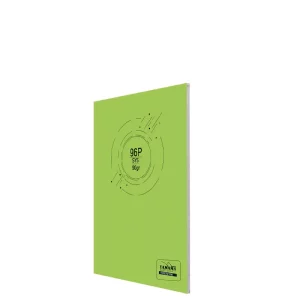 Cahier piqûre PM 96p seyès Yamama vert