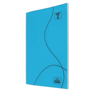 Cahier piqûre XL 140p seyès YAMAMA bleu