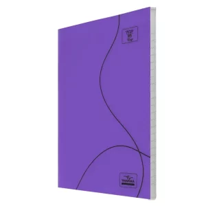 Cahier piqûre XL 192p seyès YAMAMA violet