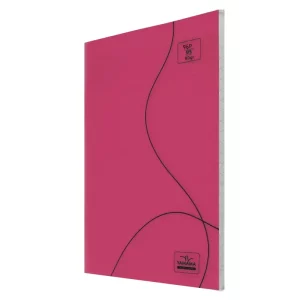 Cahier piqûre XL 96p seyès YAMAMA rose