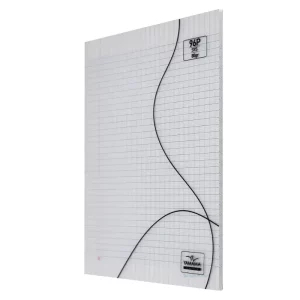 Cahier piqûre XL 96p seyès YAMAMA transparent
