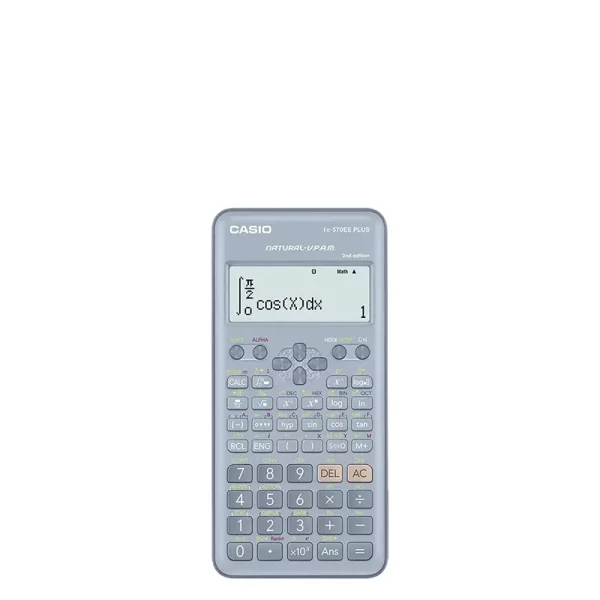 Calculatrice scientifique Casio Fx-570ES PLUS 2nd édition Bleu