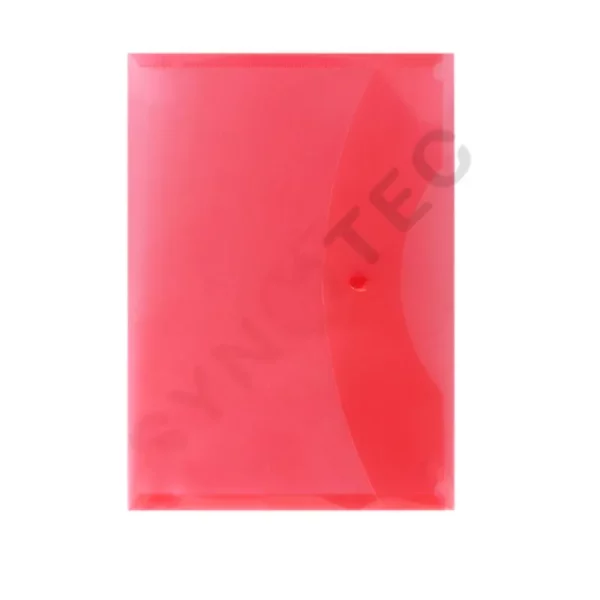 Chemise à bouton 24x32cm rouge transparent Purple 1300013