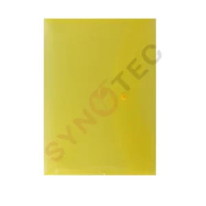 Chemise à bouton en PP 24x32cm jaune transparent Purple 1300013