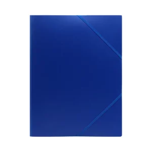 Chemise à rabat A4 plastique Purple bleu 1300001