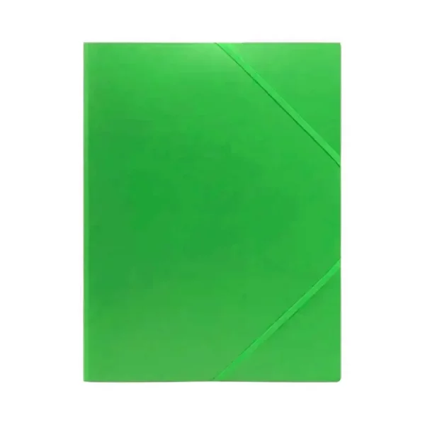 Chemise à rabat A4 plastique Purple vert 1300001