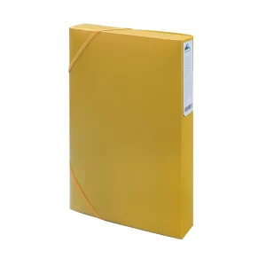 Chemise à rabat plastique jaune Dos 25mm Purple 1300002