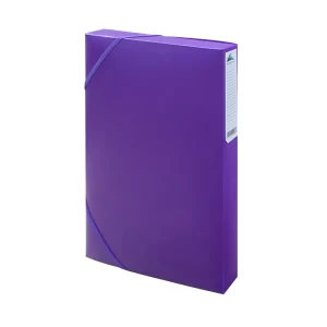 Chemise à rabat plastique violet Dos 25mm Purple 1300002