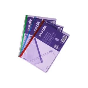 Chemise à zip plastique Purple 1900301