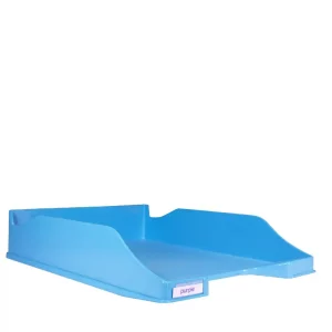 Corbeille à courrier bleu pastel Purple Essential 2401502